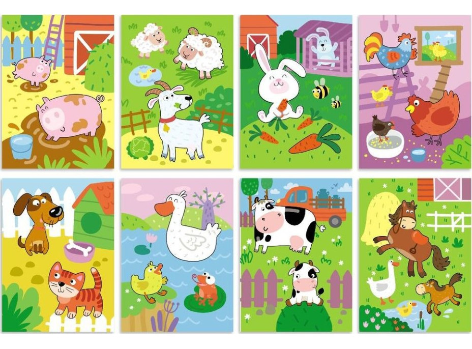 DODO Vodné maľovanie Farma