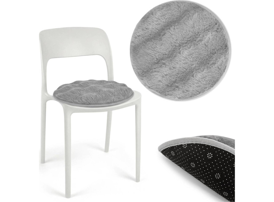 Podsedák na stoličke FURRE Eco Rabbit - 36 cm - sivý