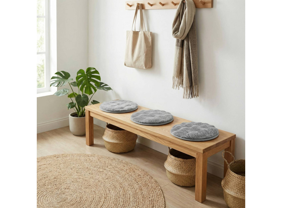 Podsedák na stoličke FURRE Eco Rabbit - 36 cm - sivý