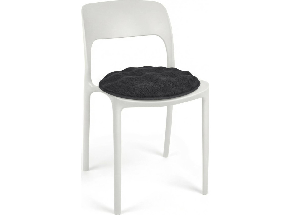 Podsedák na stoličku FURRE Eco Rabbit - 36 cm - grafitový