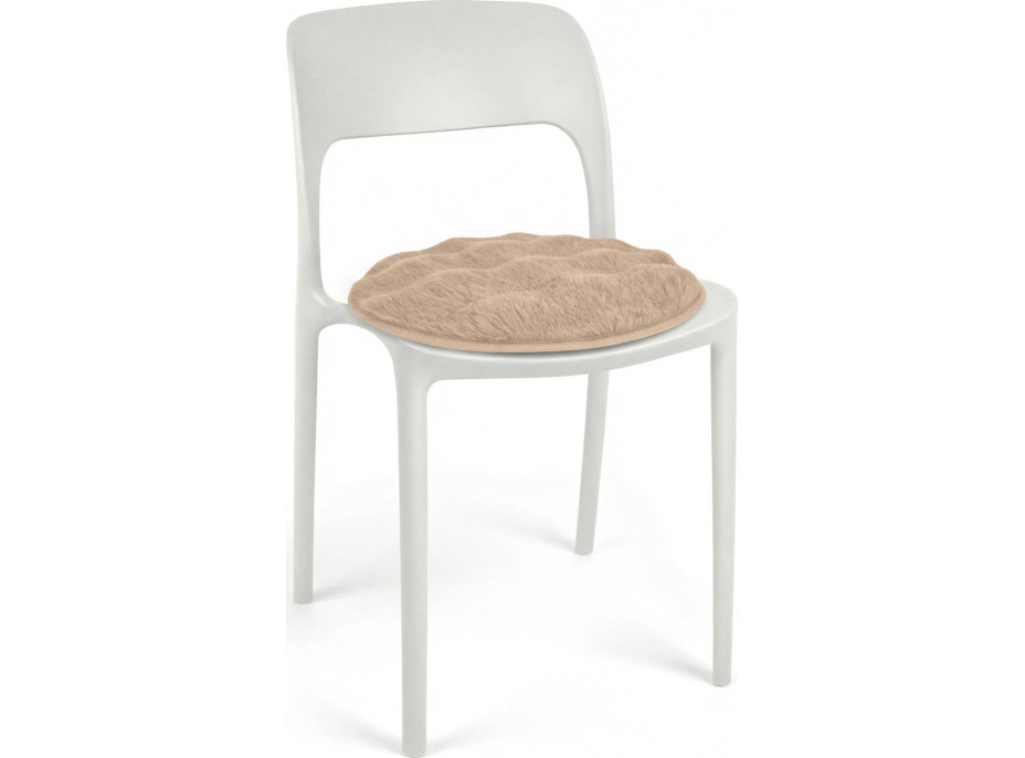 Podsedák na stoličku FURRE Eco Rabbit - 36 cm - béžový