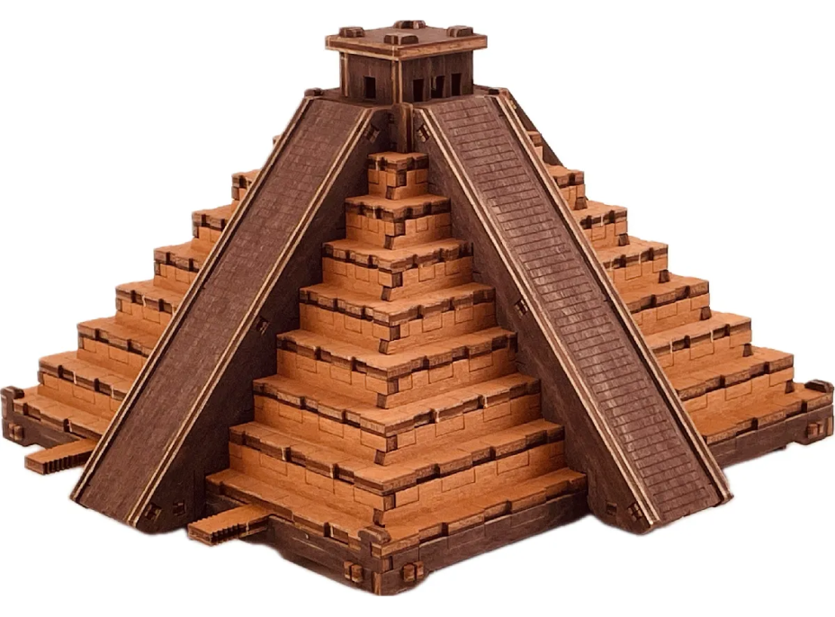 WOODEN CITY 3D drevené puzzle Escape room: Mayská pyramída 184 dielikov