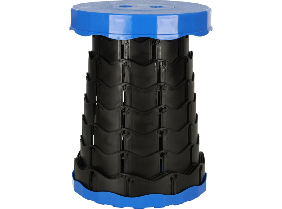 Skladacia kempingová stolička - modrá