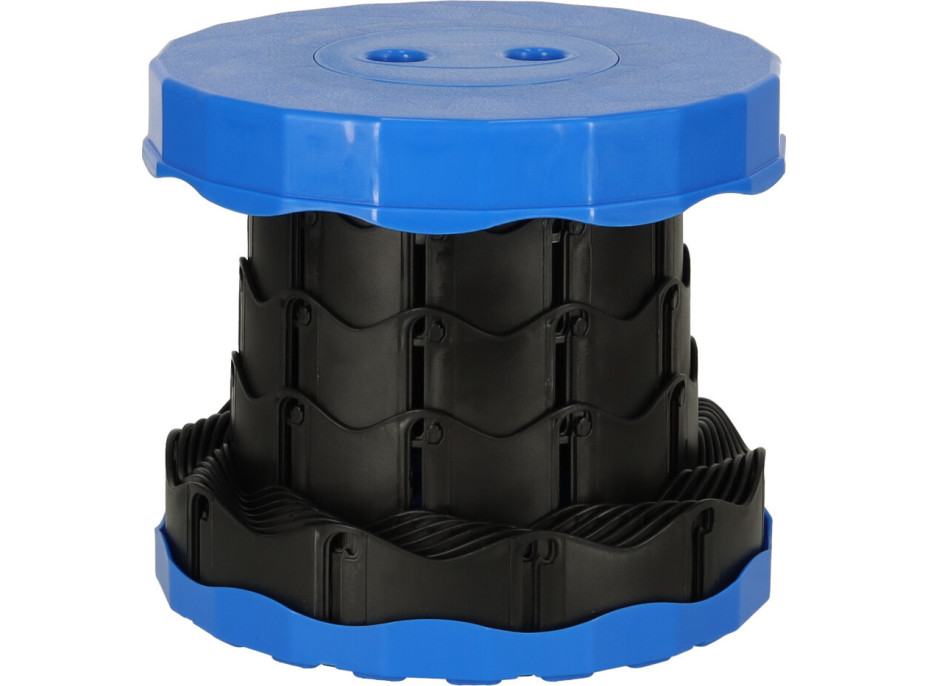 Skladacia kempingová stolička - modrá