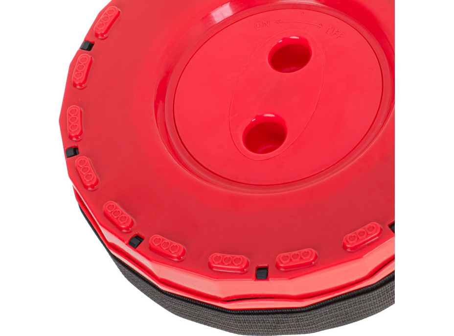 Skladacia kempingová stolička - červená