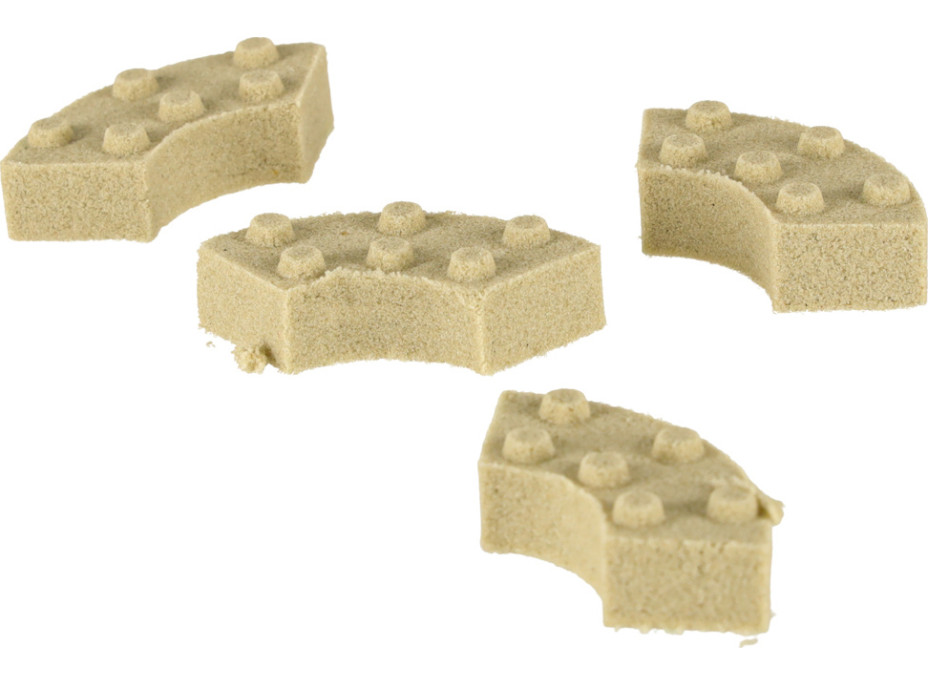 Kreatívna súprava kinetického piesku 750 g - Stavba hradu