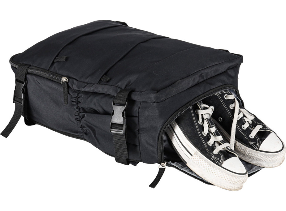 Cestovný batoh 45x30 cm - čierny