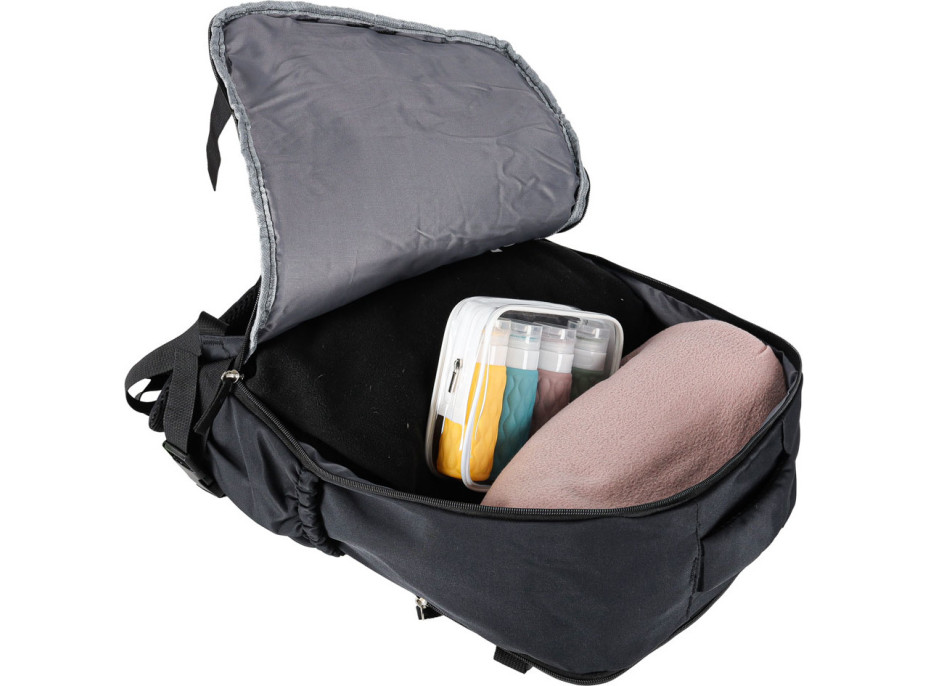 Cestovný batoh 45x30 cm - čierny