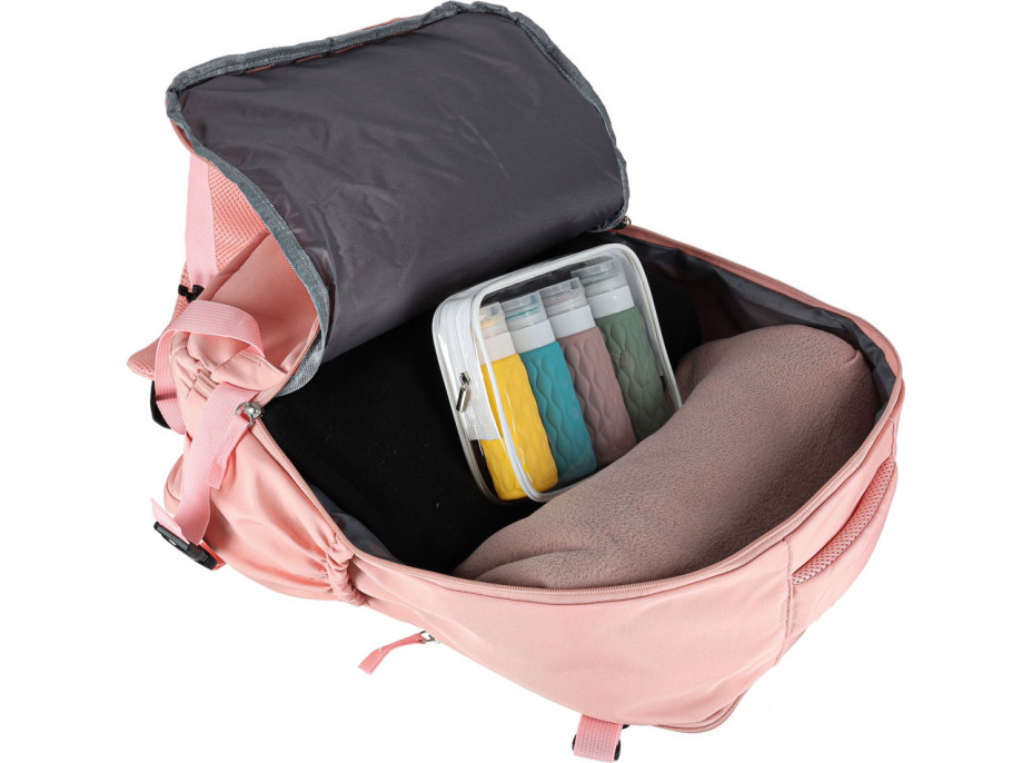 Cestovný batoh 45x30 cm - ružový