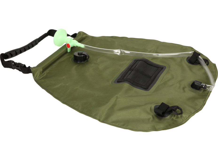 Solárna kempingová sprcha 20L XXL s teplomerom