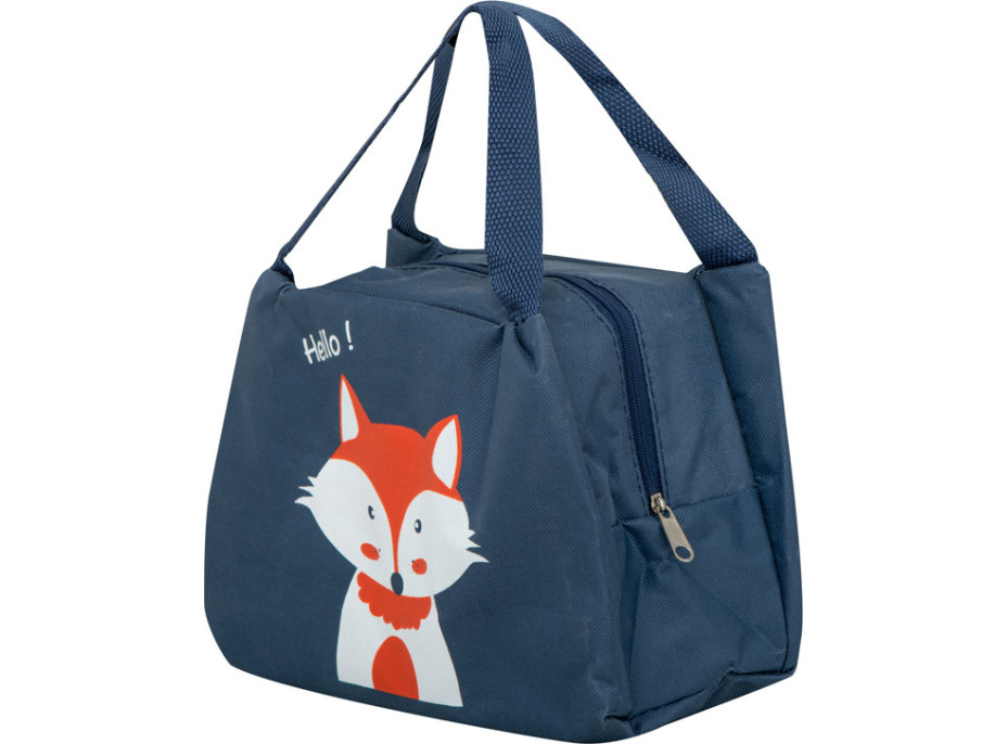 Termoizolačná taška na jedlo - tmavo modrá - Líška