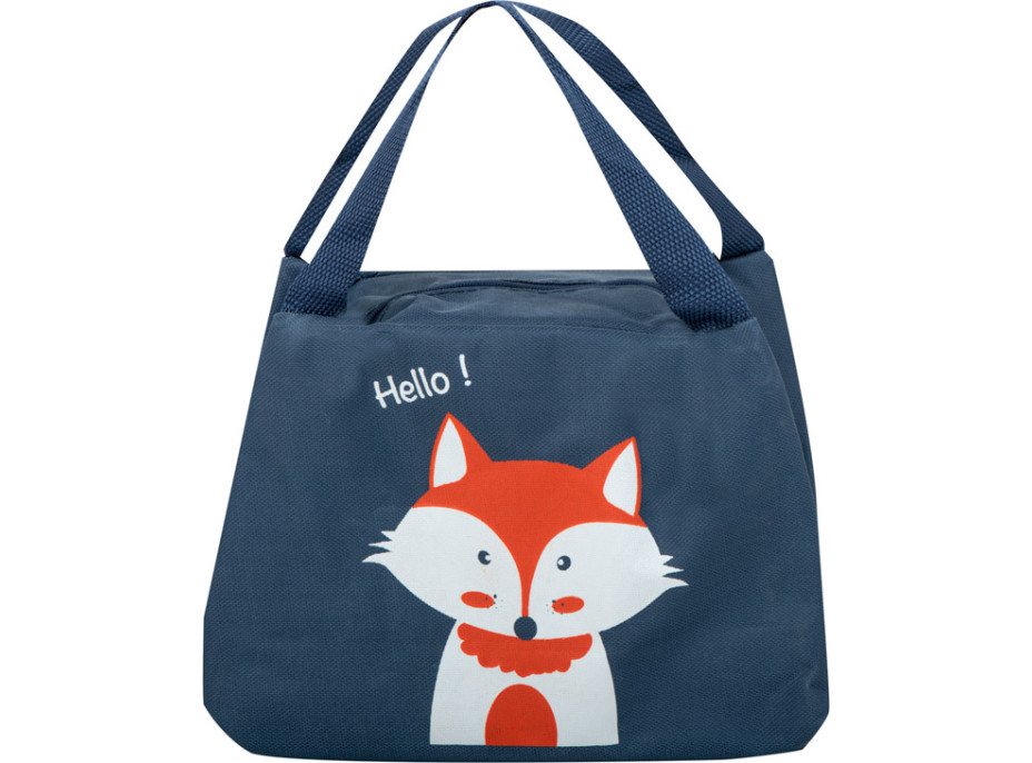 Termoizolačná taška na jedlo - tmavo modrá - Líška