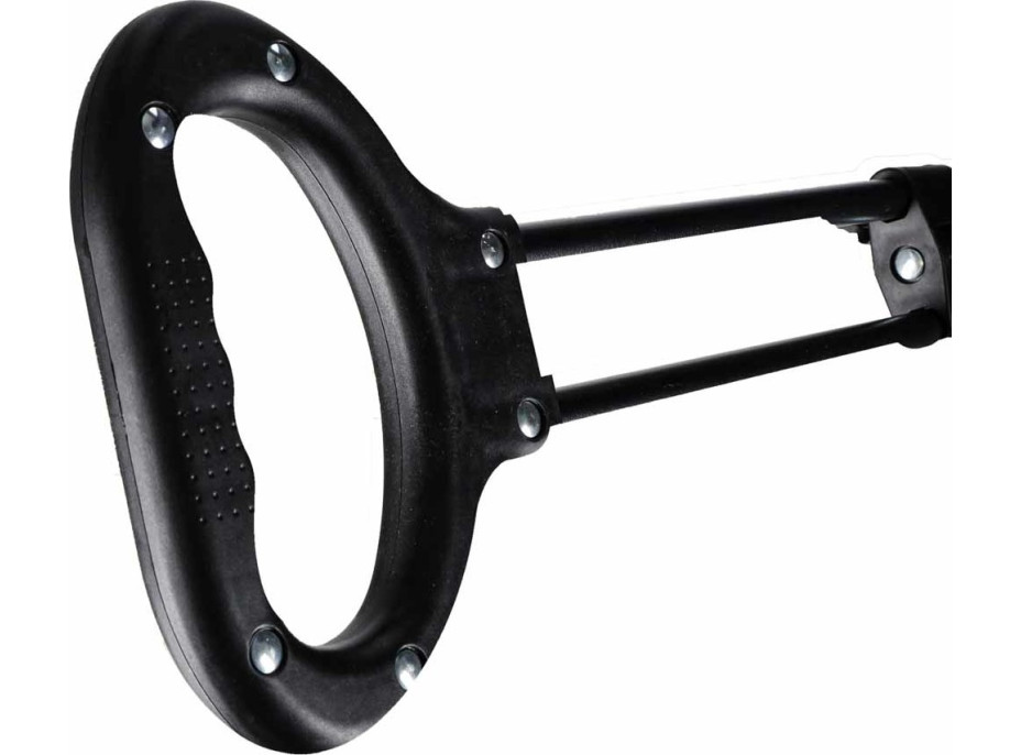 Skladací plážový prepravný vozík LUARO - čierny