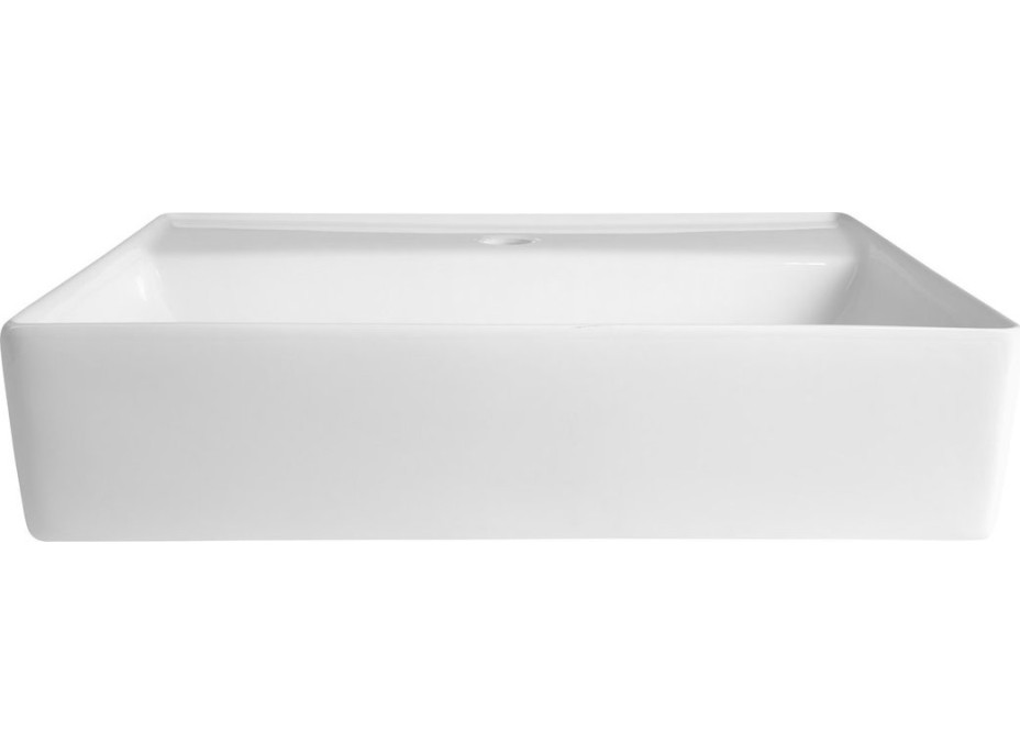 Aqualine CALLIS keramické umývadlo na dosku 52x42cm, biela NP372