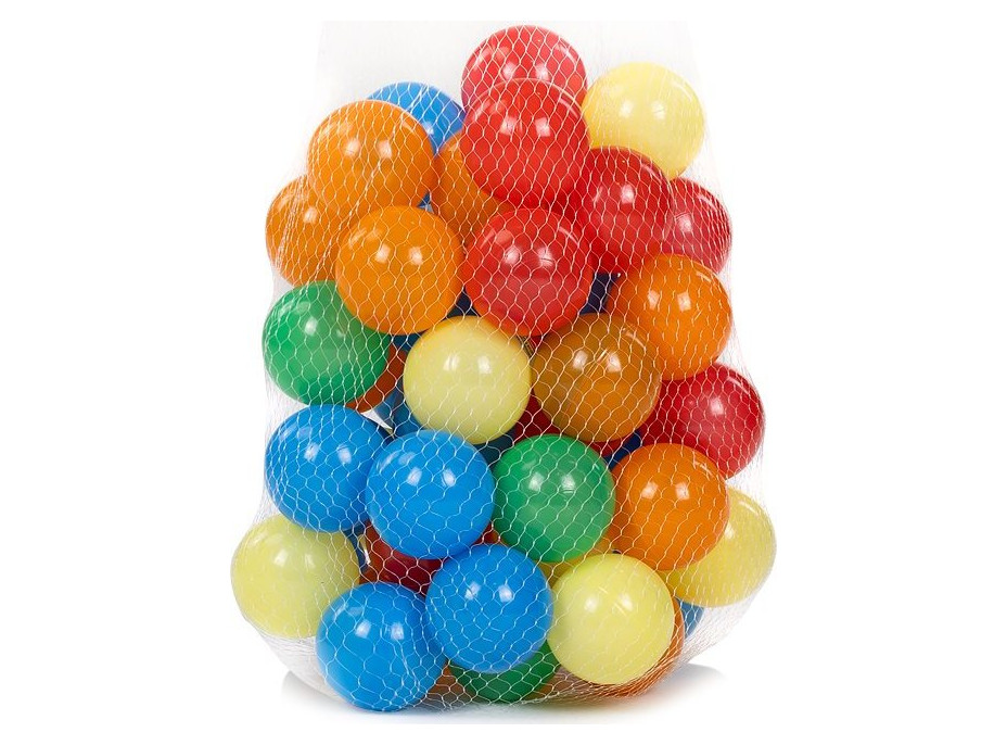 CHIPOLINO Farebné hracie loptičky v sieťke 50ks
