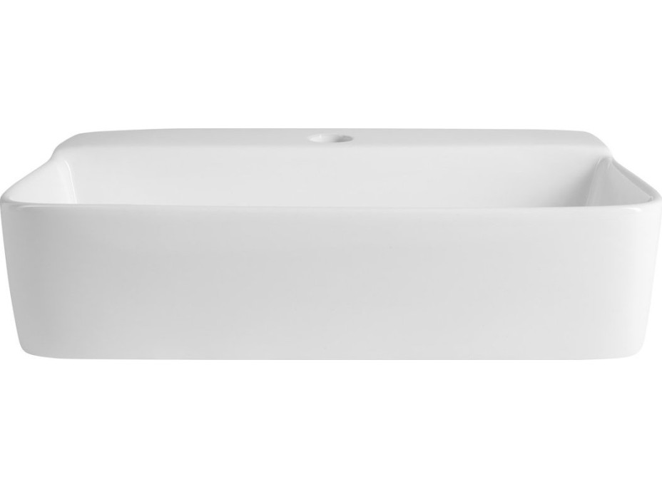 Aqualine CRISTY keramické umývadlo 45x34cm, biela NP381