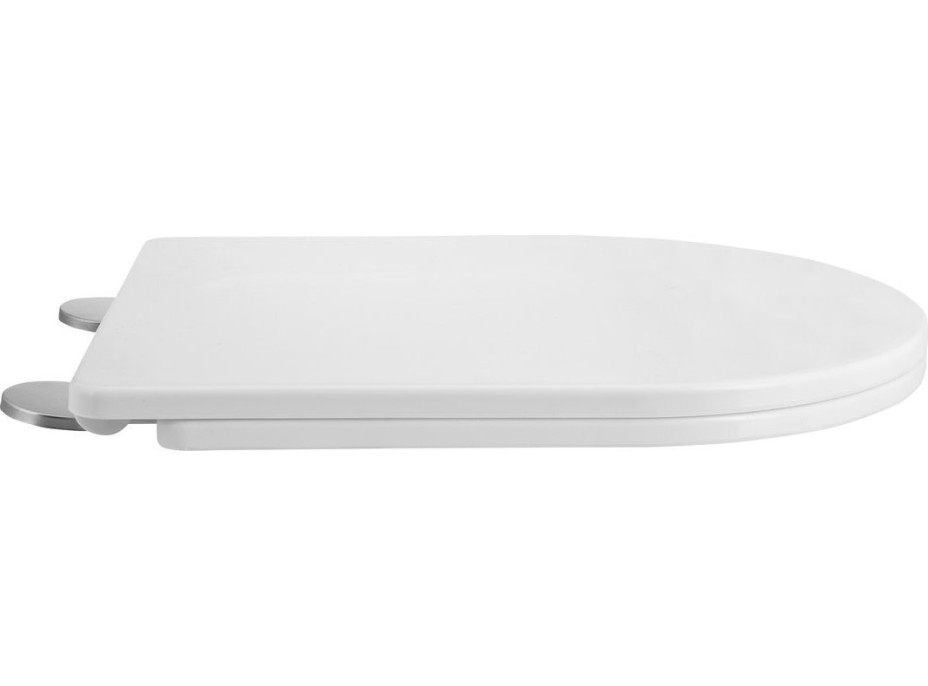 Aqualine ISABELLA WC sedátko, Soft Close, Easy Take, biela (ES8516) PS8516