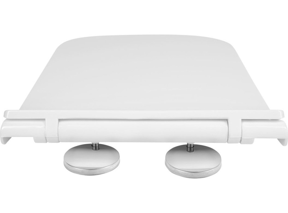 Aqualine SPAZIA WC sedátko, biela NP509