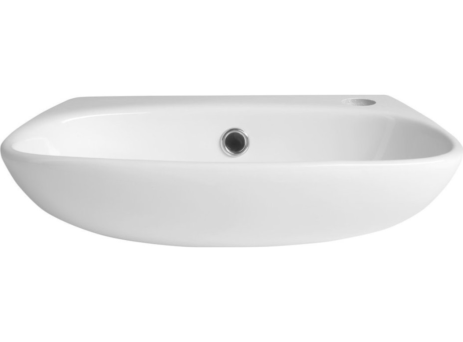 Aqualine VELSA keramické umývadlo 40x29cm, biela NP479