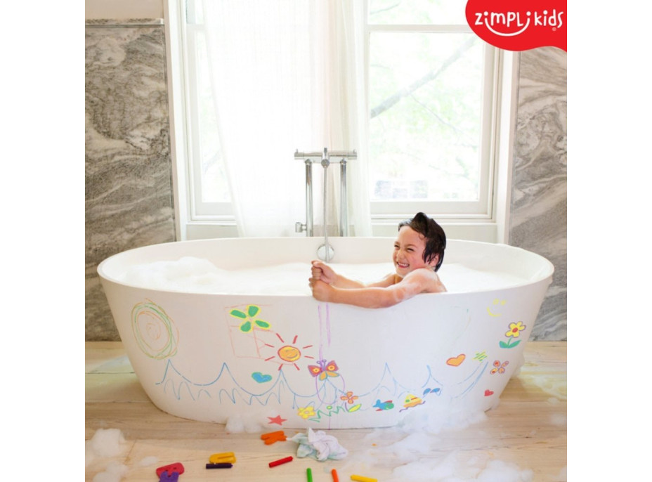 ZIMPLI KIDS Pastelky do vane 6ks