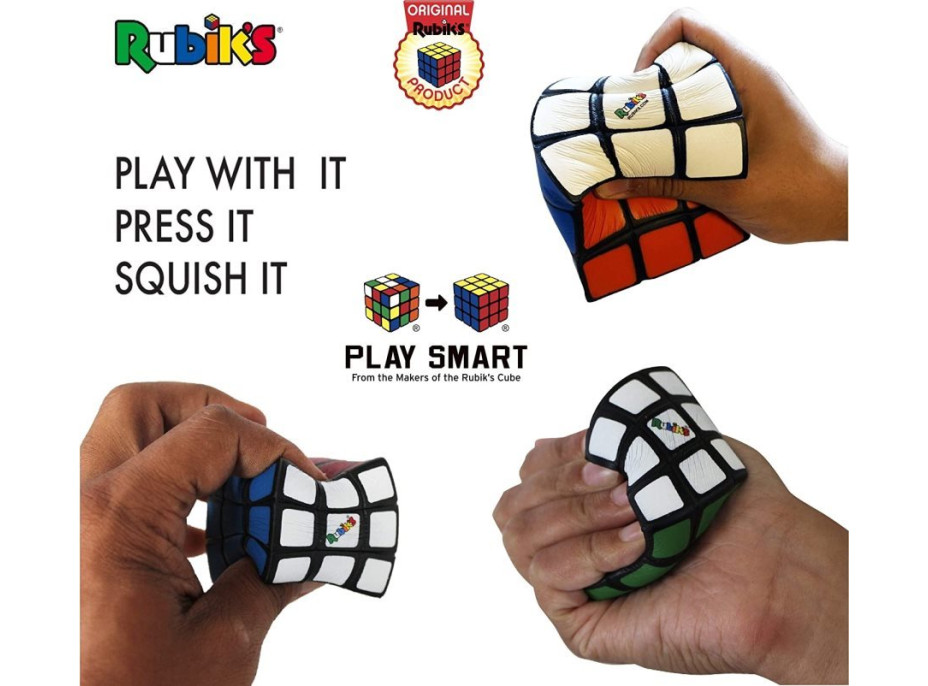 RUBIK'S Mačkacia penová Rubikova kocka