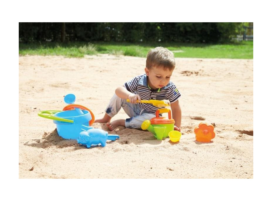 LENA Súprava na piesok pre chlapcov 10ks