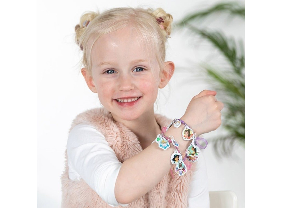 TOTUM Sada náramkov s príveskami Disney Princezné