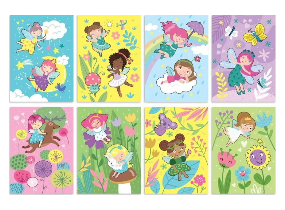 DODO Vodné maľovanie Víly