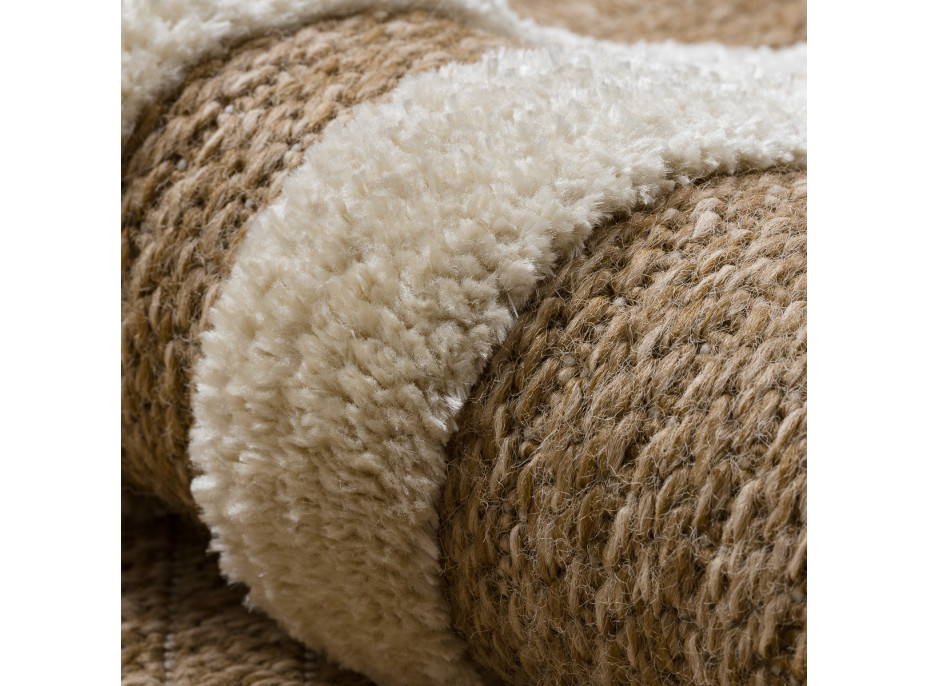 Kusový koberec Spark 0687A beige/cream