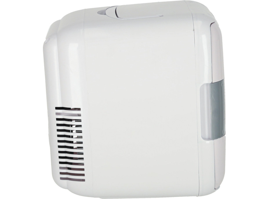 Cestovná elektrická mini chladnička do auta 2v1 4L - biela
