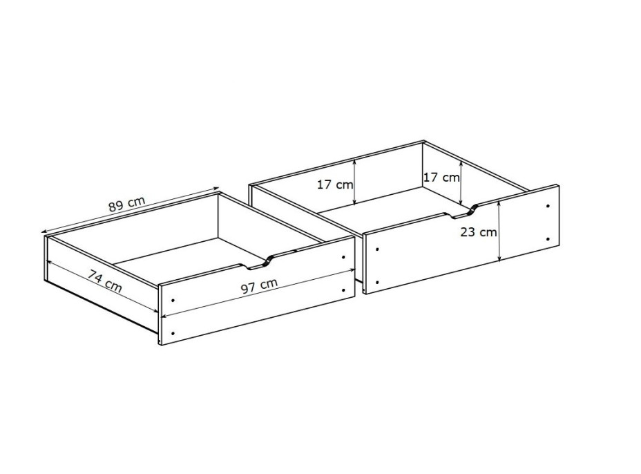 Detská posteľ z masívu borovice MARTIN - 200x90 cm - olivovo zelená