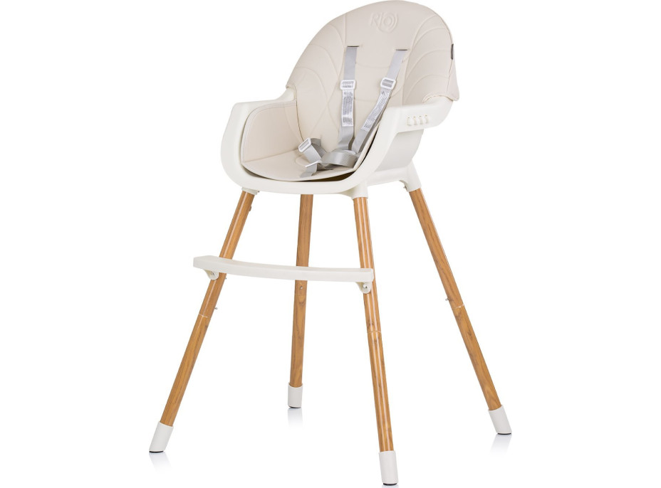 CHIPOLINO Jedálenská stolička Rio 2v1 Glacier