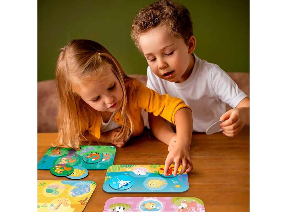 DODO Lotto Zvieratká a ich obydlia