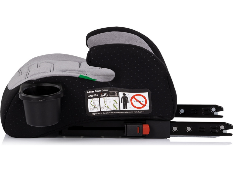 CHIPOLINO Podsedák Go Boost i-Size 125-150 cm Isofix Platinum