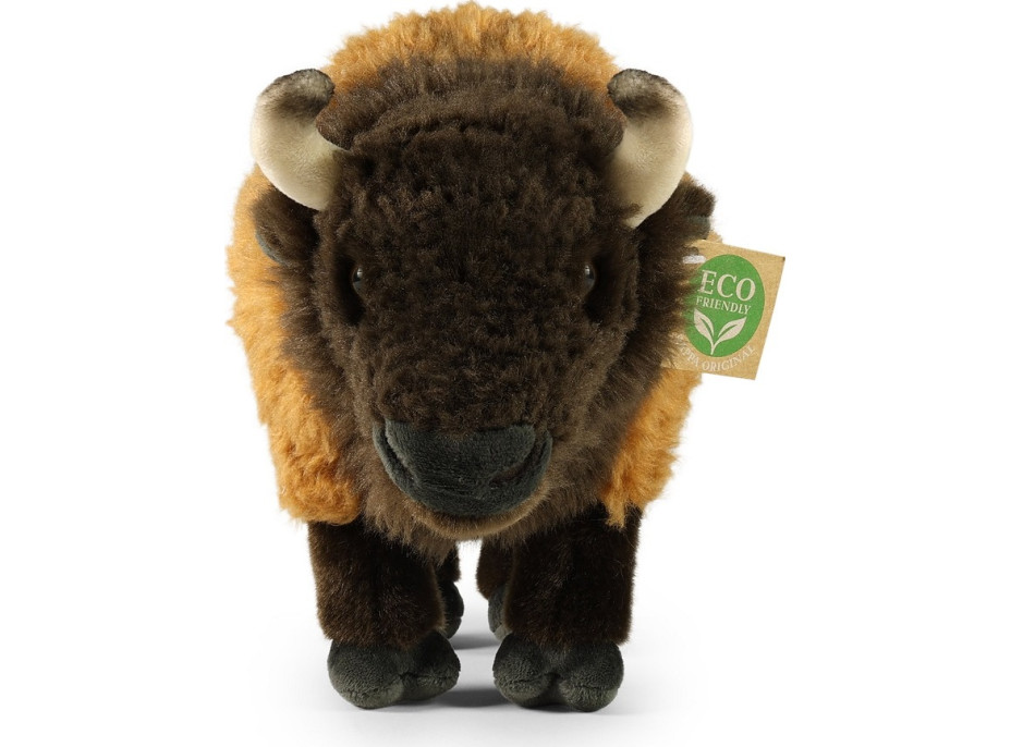 Rappa Plyšový bizón 30 cm ECO-FRIENDLY