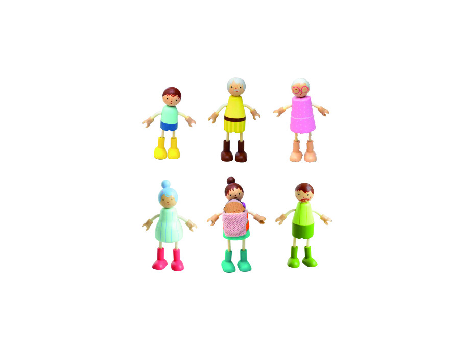 2Kids Toys Bábiky do domčeka Rodina