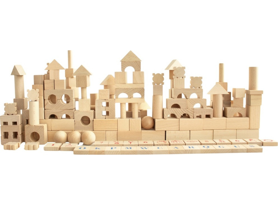 2Kids Toys Kocky prírodné XL 220 ks