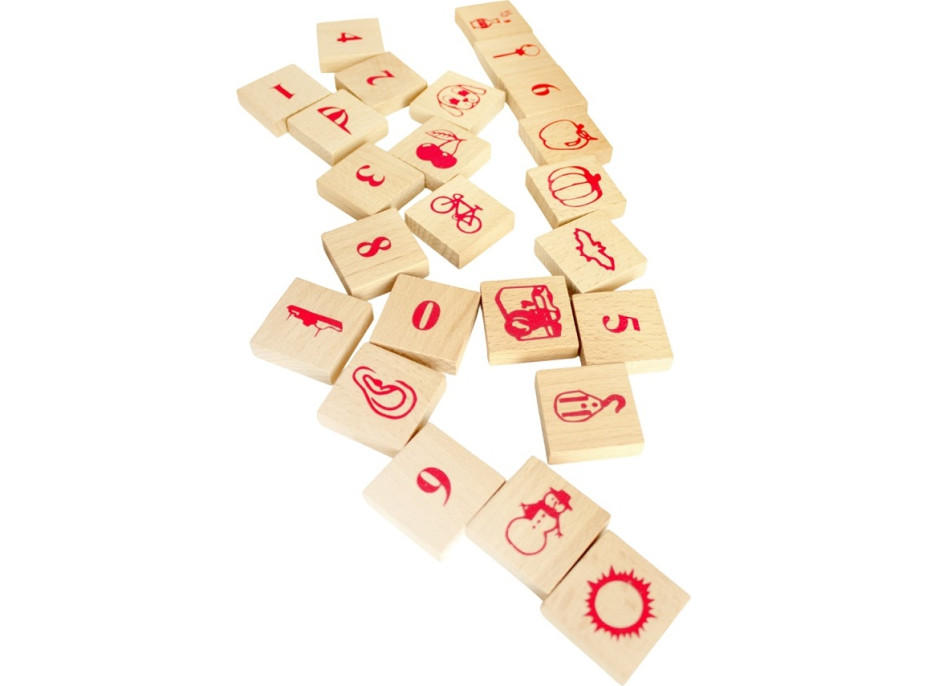 2Kids Toys Kocky prírodné XL 220 ks