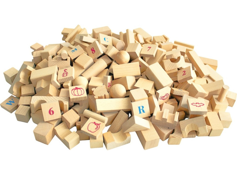 2Kids Toys Kocky prírodné XL 220 ks