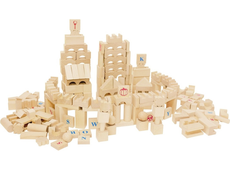 2Kids Toys Kocky prírodné XL 220 ks