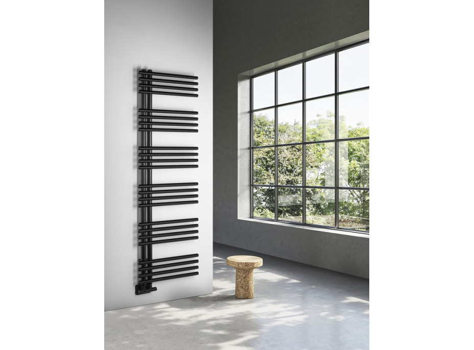 Sapho NYMPHA vykurovacie teleso 500x1520mm, čierna mat LLN152B