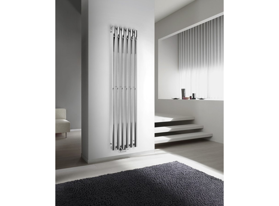 Sapho PILON vykurovacie teleso 418x1800mm, so šiestimi háčikmi pre uterák, chróm IZ130T