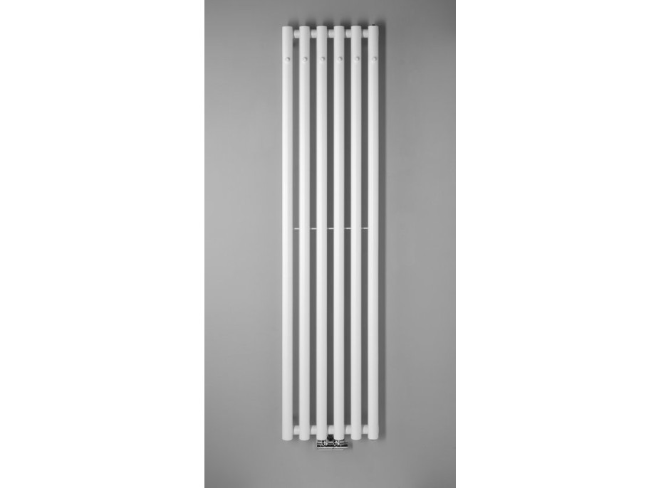 Sapho PILON vykurovacie teleso 418x1800mm, so šiestimi háčikmi pre uterák, biela mat IZ131T