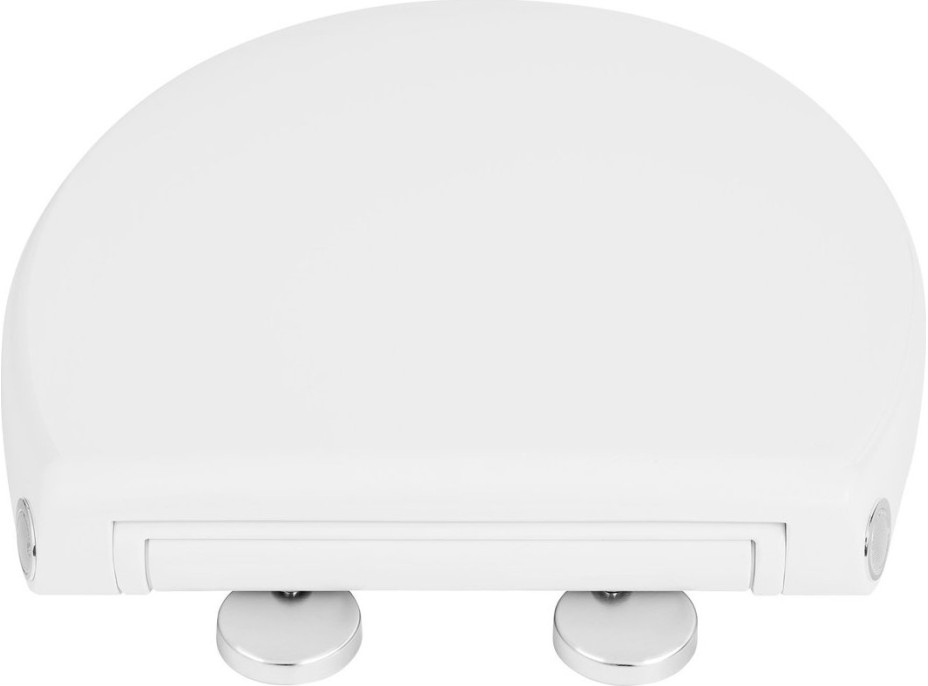 Sapho PHARO WC sedátko s LED podsvietením, Soft Close, Easy Take, biela WX1315