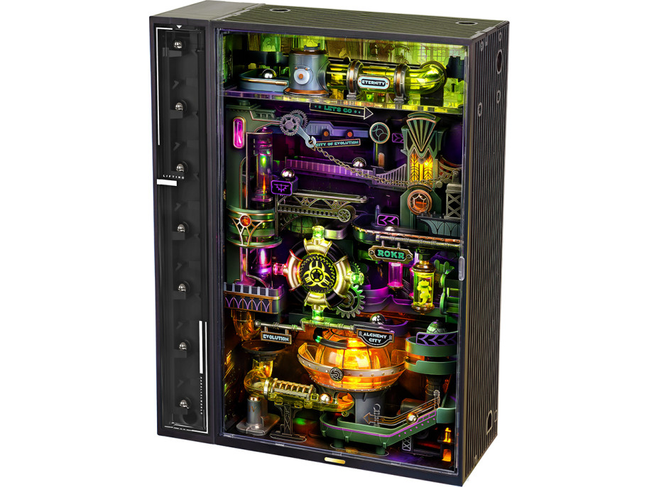 RoboTime 3D mechanická skladačka guličkovej dráhy Mesto alchýmia