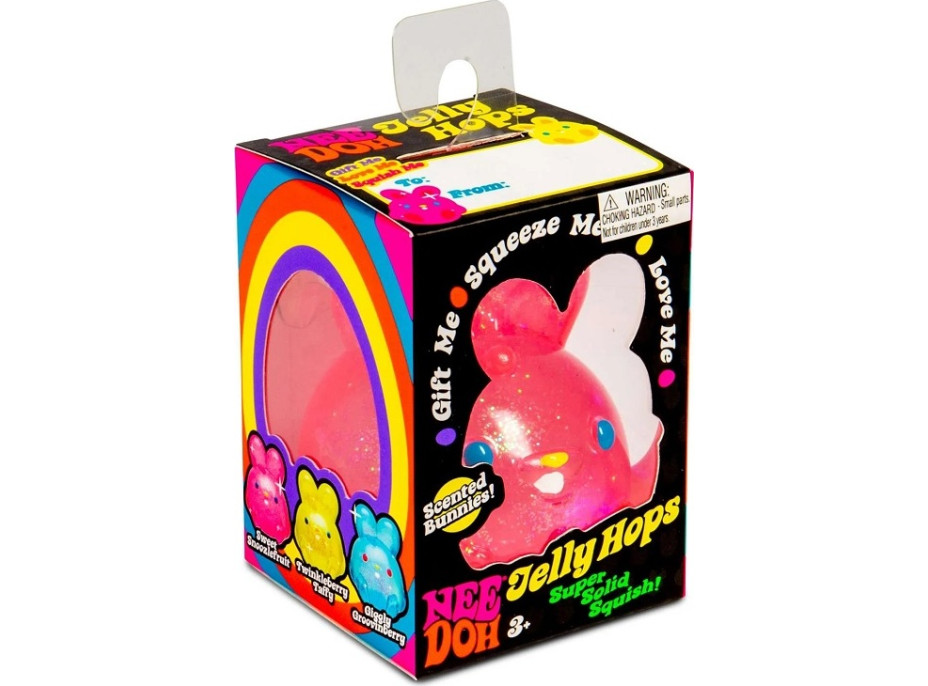 Schylling NeeDoh Stláčacie Trblietavý zajačik