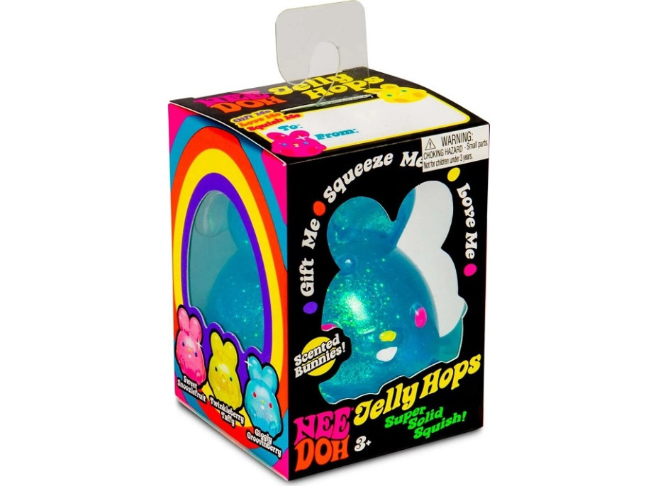 Schylling NeeDoh Stláčacie Trblietavý zajačik