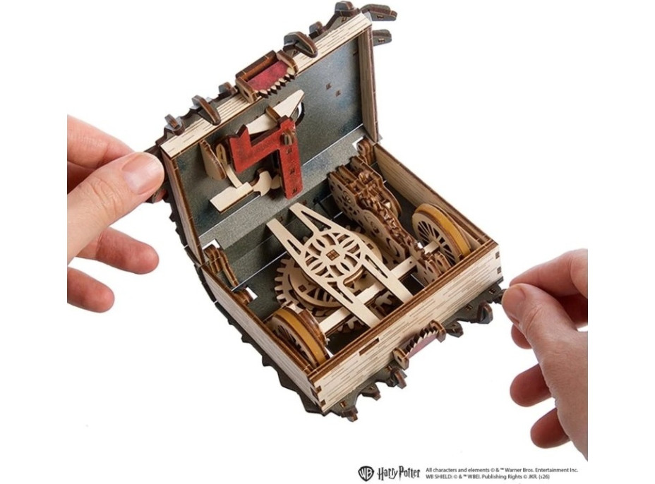 Ugears 3D drevená mechanická skladačka Harry Potter Monster Book of Monsters