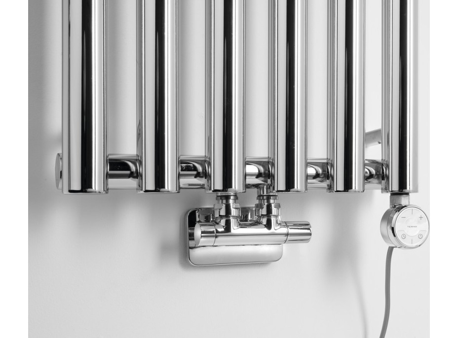 Sapho PILON vykurovacie teleso 418x1800mm, so šiestimi háčikmi pre uterák, chróm IZ130T