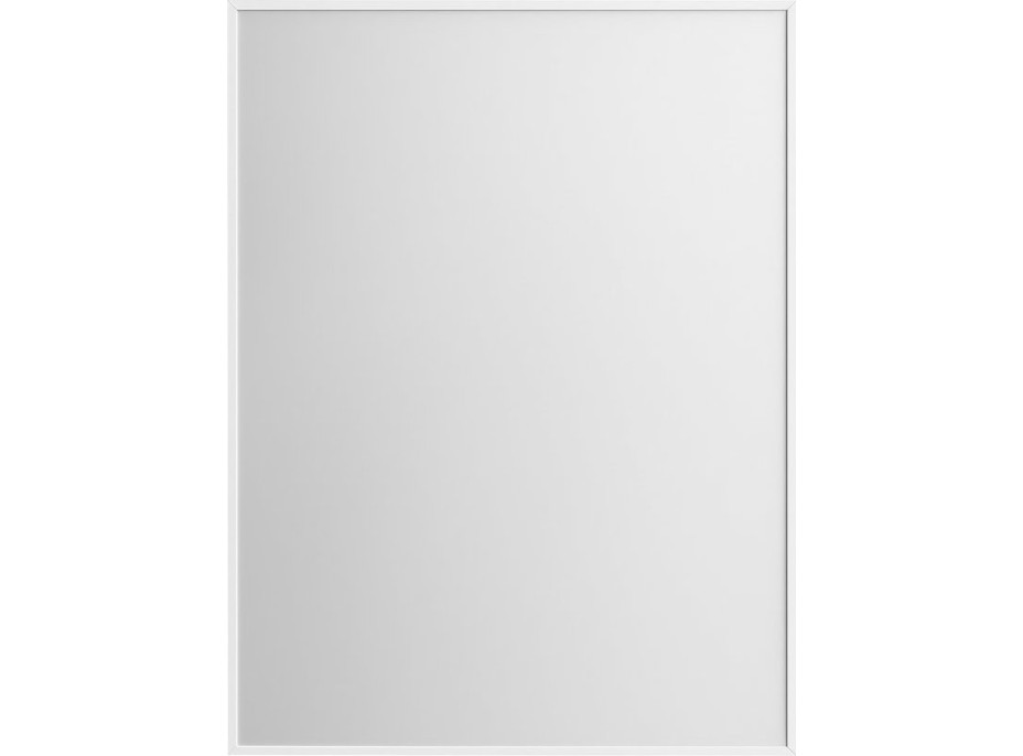 Sapho NOTION SLIM zrkadlo v ráme 60x80cm, biela mat NT860W